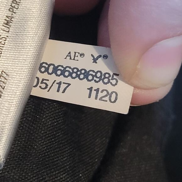 American Eagle Womens Black Jeans Size 2 Long Super Super Stretch X Denim - Picture 12 of 15